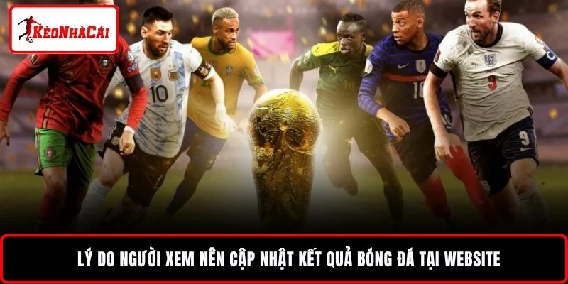 Lý do người xem nên cập nhật kết quả bóng đá tại website